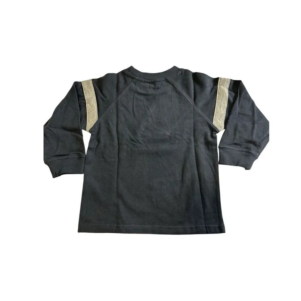 Gymboree 2T Boys Shirt NWT Polar Bear Snowboarding Team Long Sleeve Dark Blue